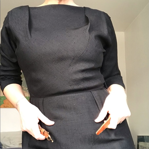 Vintage Little Black Dress - Picture 6 of 16